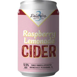 3 Daughters Brewing Raspberry Lemonade Cider