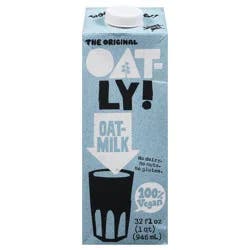 Oatly 100% Vegan Oat Milk 32 fl oz