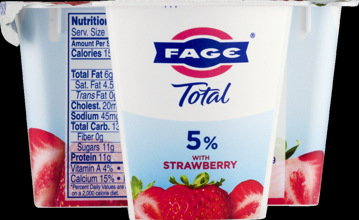 slide 11 of 11, Fage Total Greek Yogurt With Strawberry, 5.3 oz
