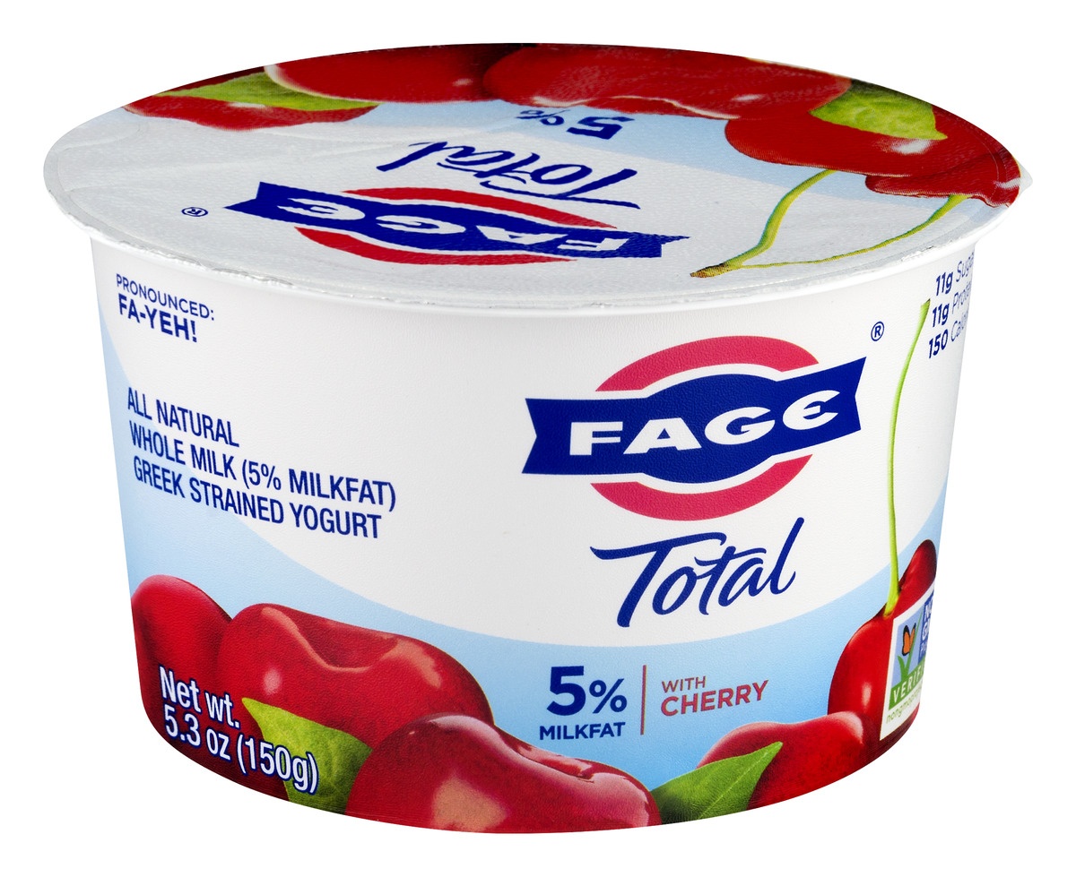 slide 3 of 11, Fage Total Cherry Greek Yogurt, 5.3 oz