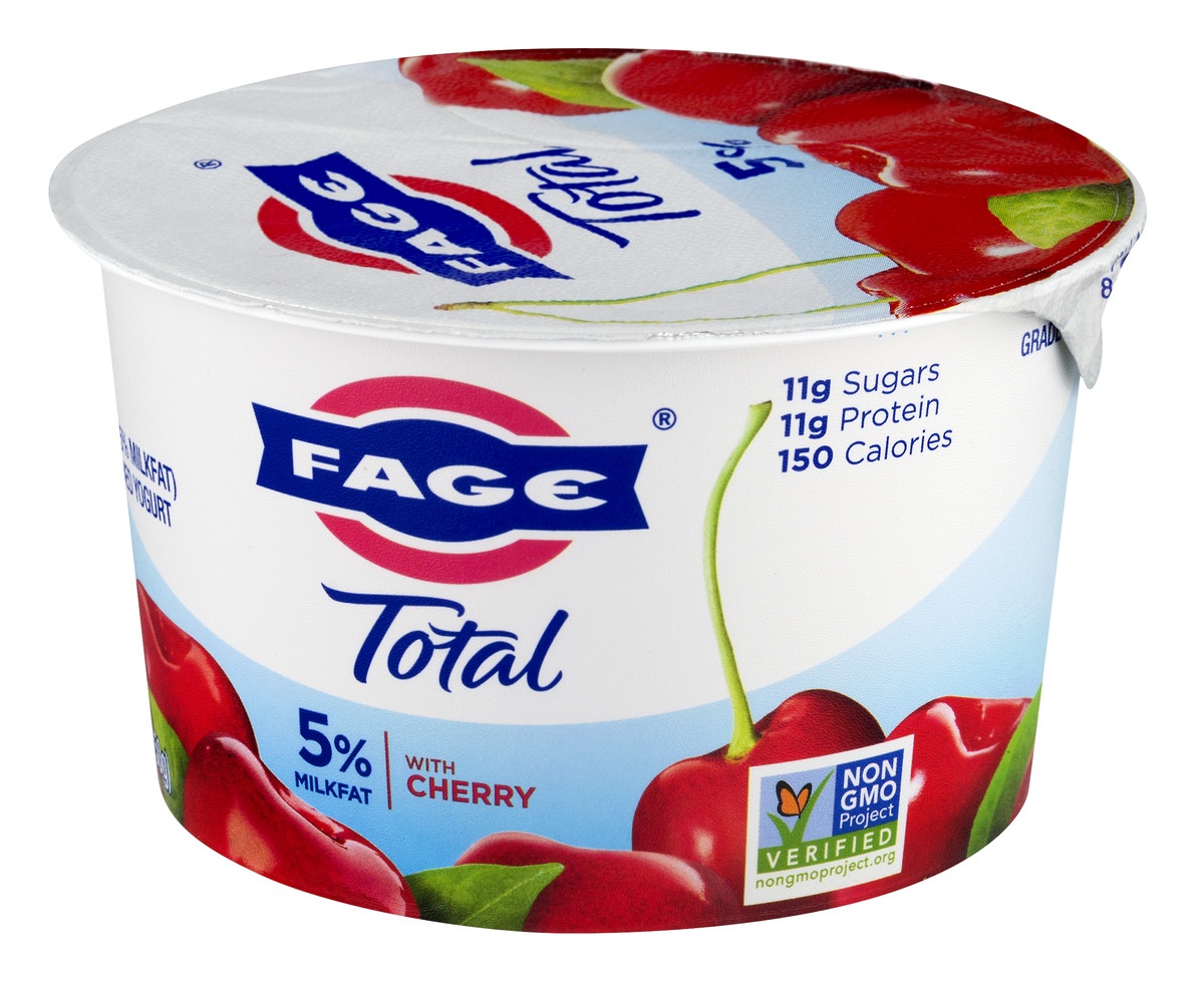 slide 2 of 11, Fage Total Cherry Greek Yogurt, 5.3 oz