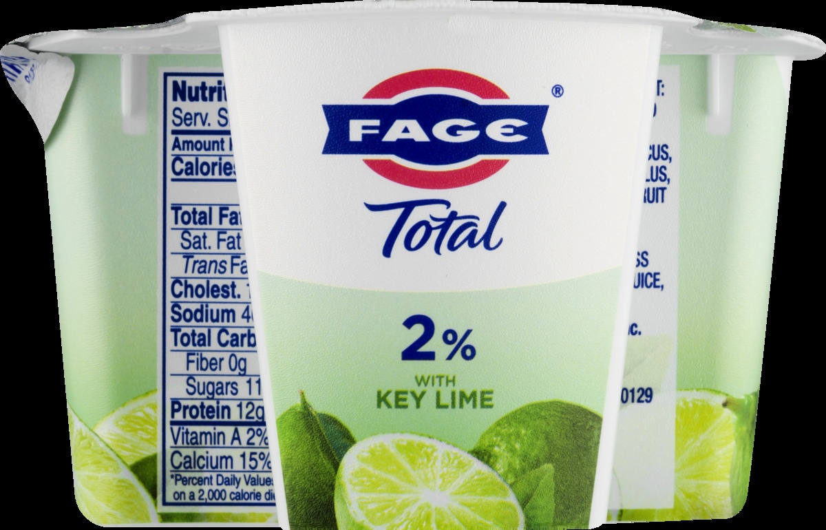 slide 8 of 11, Fage Total Lowfat Greek Strained Yogurt Key Lime, 5.3 oz