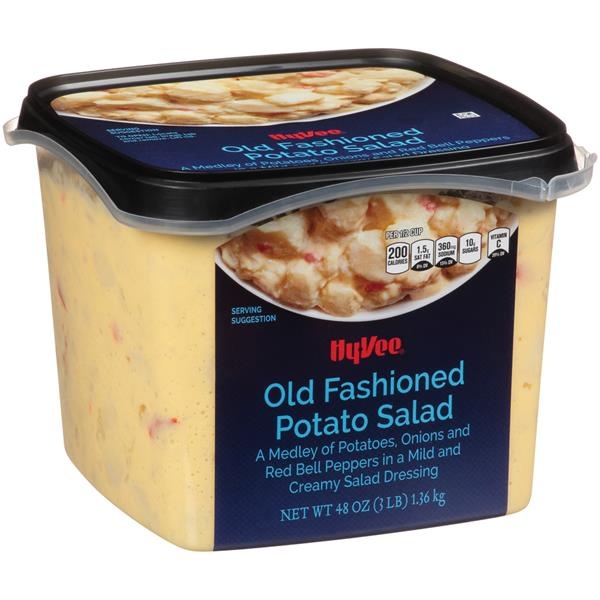 slide 1 of 1, Hy-Vee Homestyle Recipe Grandma's Old Fashioned Potato Salad, 48 fl oz