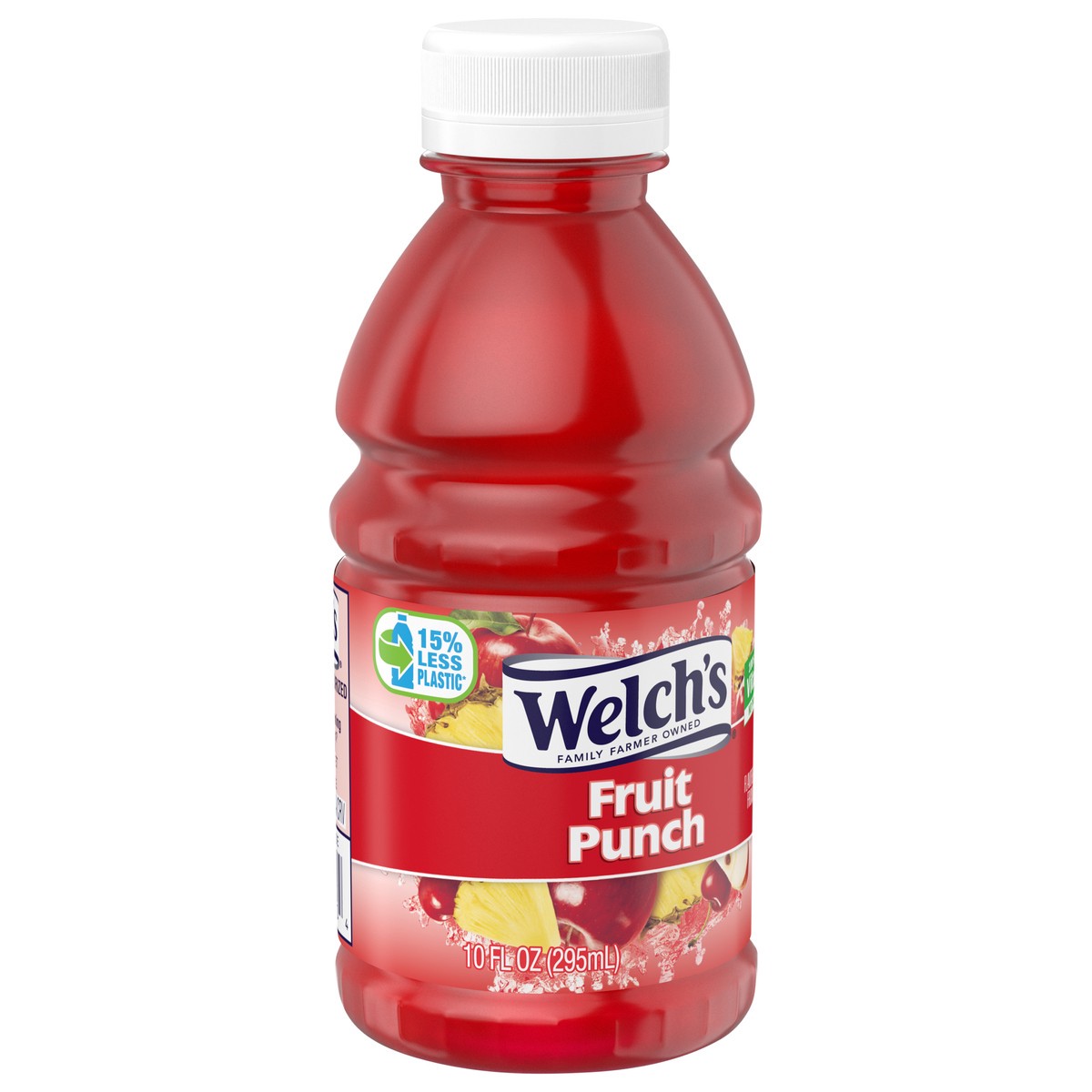 slide 5 of 5, Welch's Fruit Punch Juice Drink, 10 fl oz On-the-Go Bottle, 10 fl oz