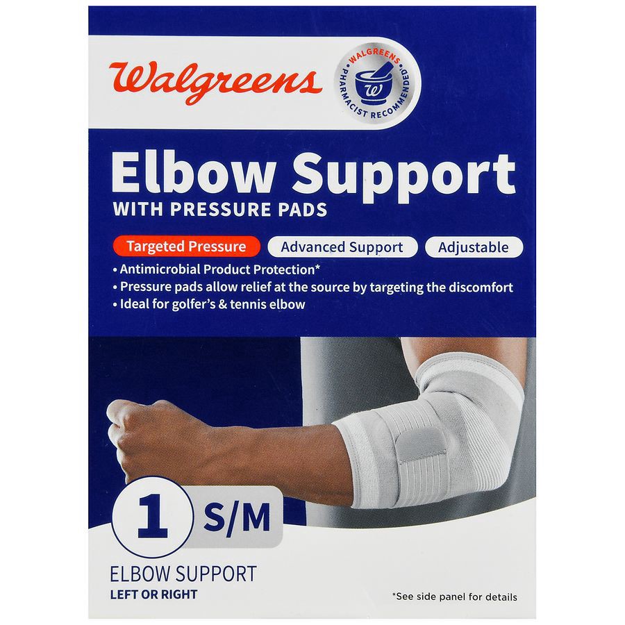 slide 4 of 5, Walgreens Elbow Support Small-Medium, 1 ct