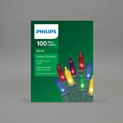 Philips Multi Color Indoor / Outdoor Christmas Lights