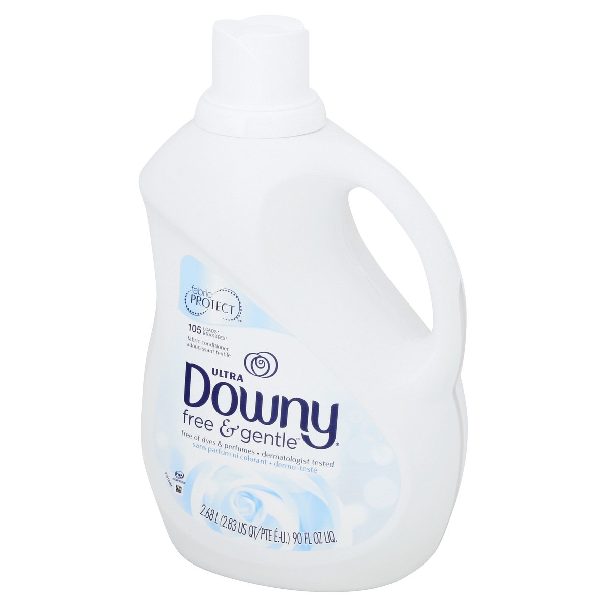 slide 8 of 12, Downy Ultra Downy Free & Gentle Fabric Conditioner 2.68 lt, 2.68 l