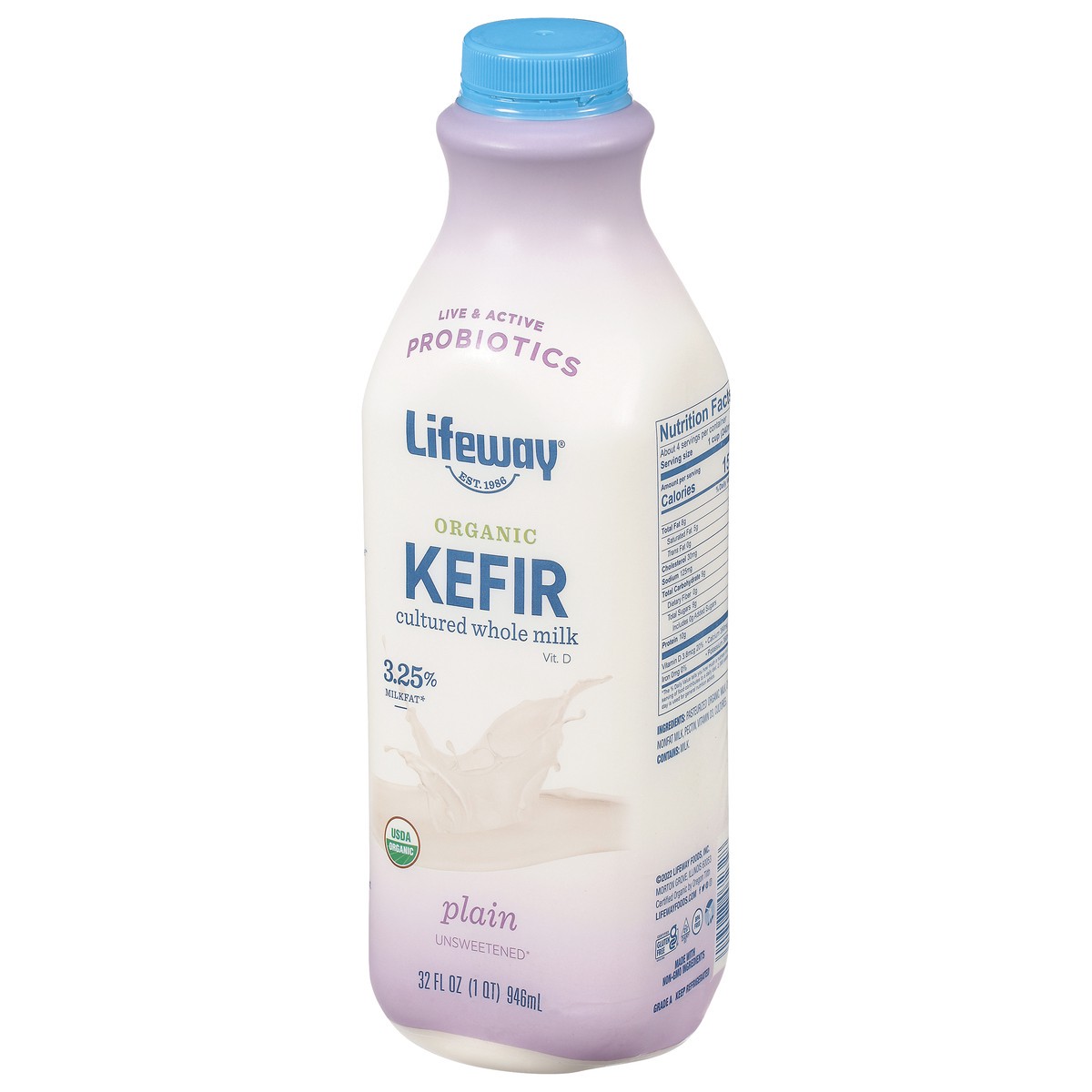 slide 3 of 9, Lifeway Kefir, 32 fl oz