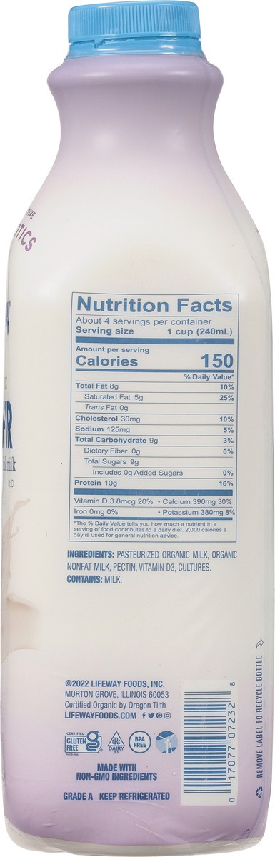 slide 9 of 9, Lifeway Kefir, 32 fl oz