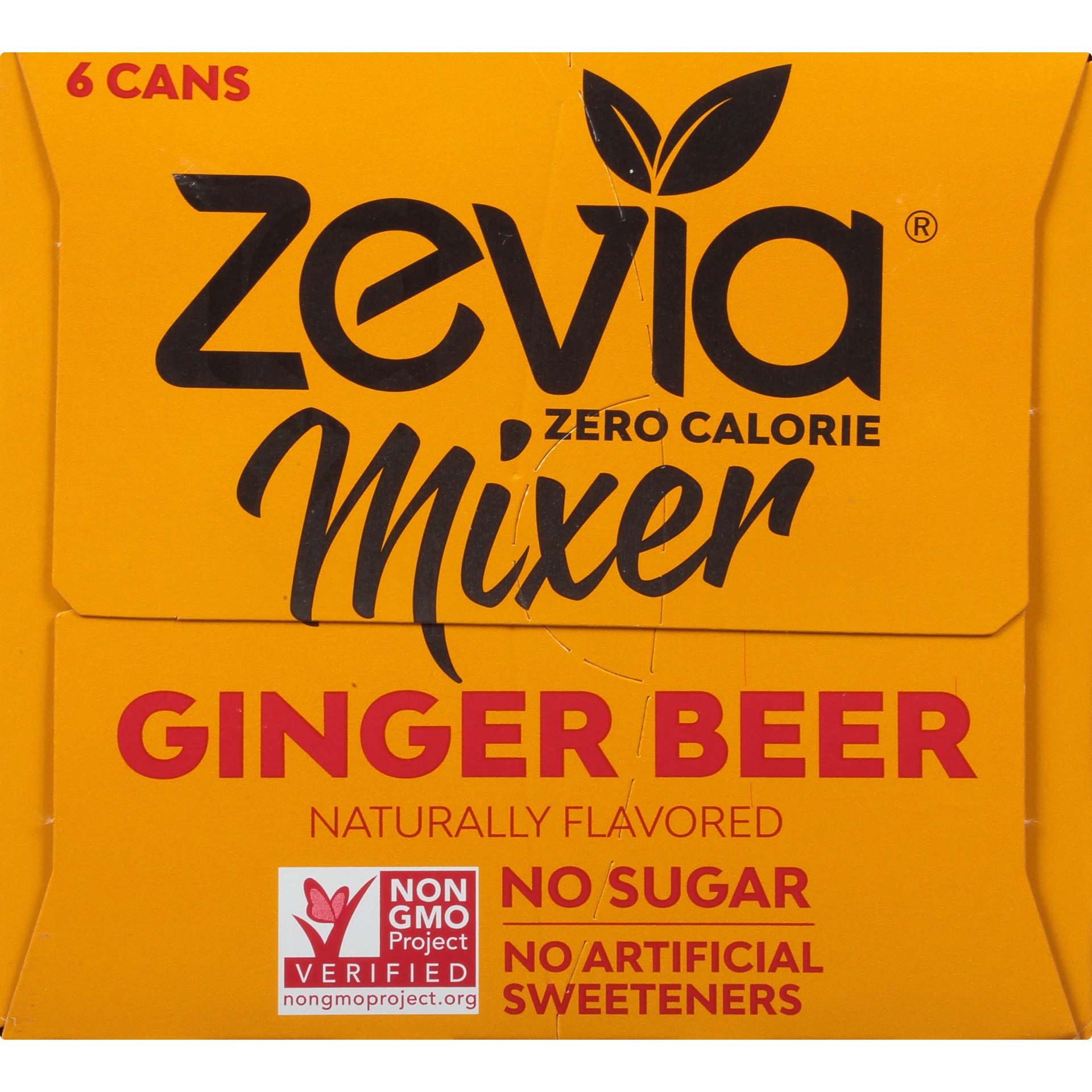 slide 5 of 8, Zevia Ginger Beer Mixers, 6 ct