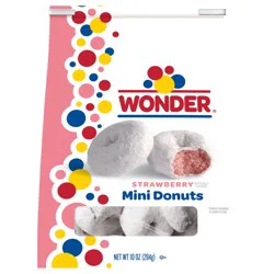 Wonder Strawberry Mini Donuts 10 oz