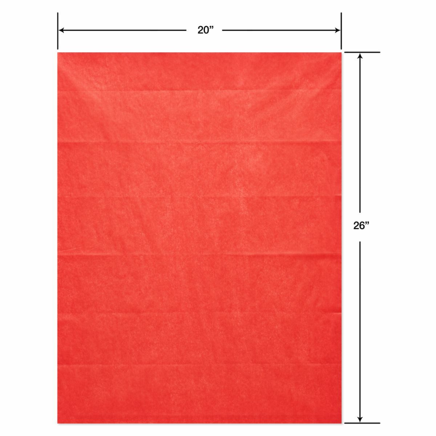 slide 2 of 4, American Greetings Tissue Paper, Red, 1 ct