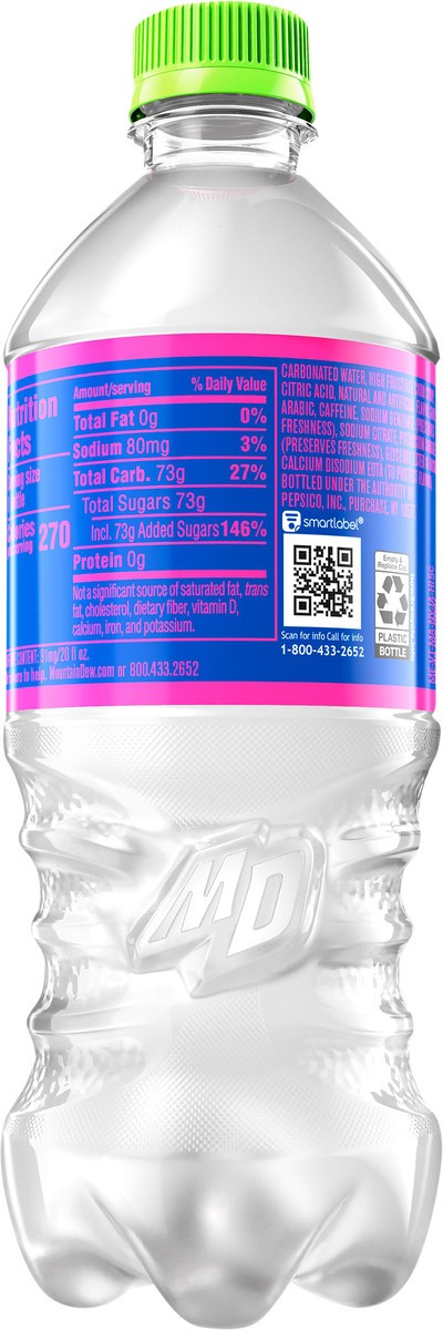 slide 4 of 4, Mountain Dew Voo Dew Soda Mystery Flavor - 20 fl oz, 20 oz
