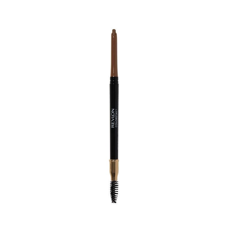 slide 1 of 10, Revlon ColorStay Waterproof Brow Pencil with Brush and Angled Tip - 210 Soft Brown - 0.012oz, 0.012 oz