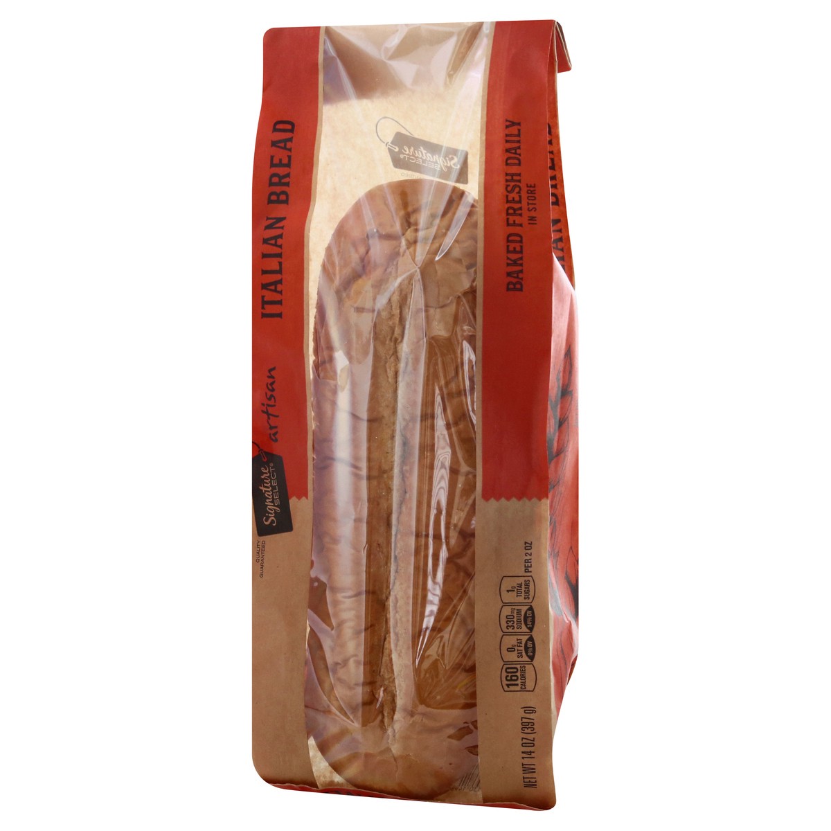 slide 4 of 12, Signature Select Italian Bread 14 oz, 14 oz