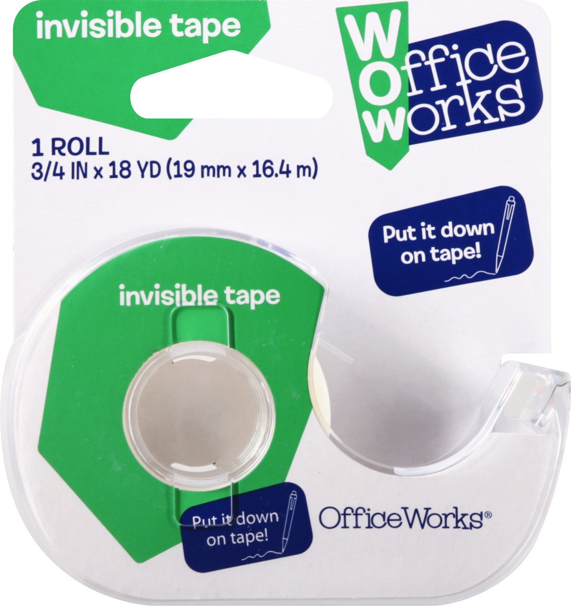 slide 1 of 11, Officeworks Invisible Tape 1 ea, 1 ct