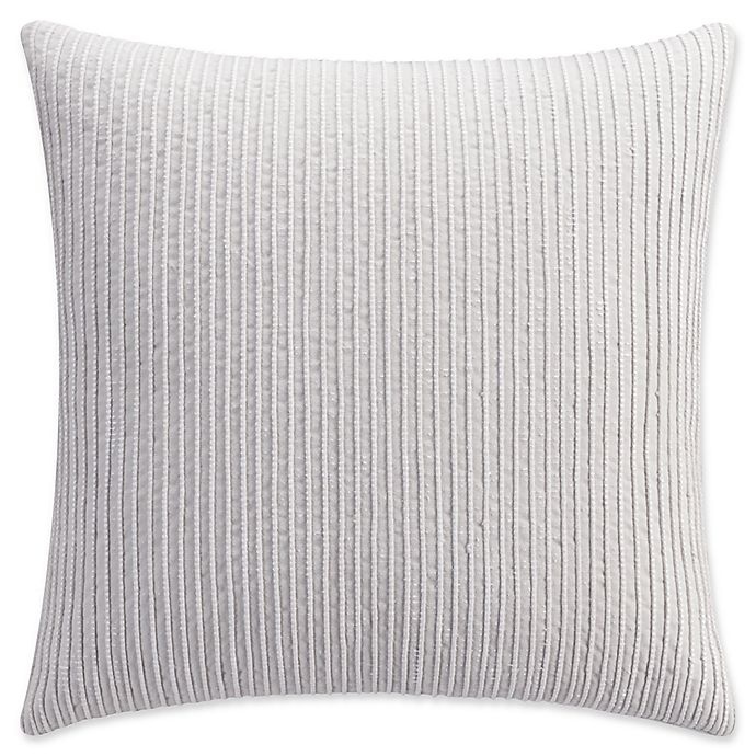 slide 1 of 1, Bridge Street Clover Square Throw Pillow - Stone, 1 ct