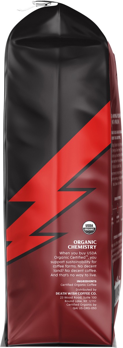 slide 3 of 6, Death Wish Coffee Co. Death Wish Coffee - Whole Bean, 16 oz