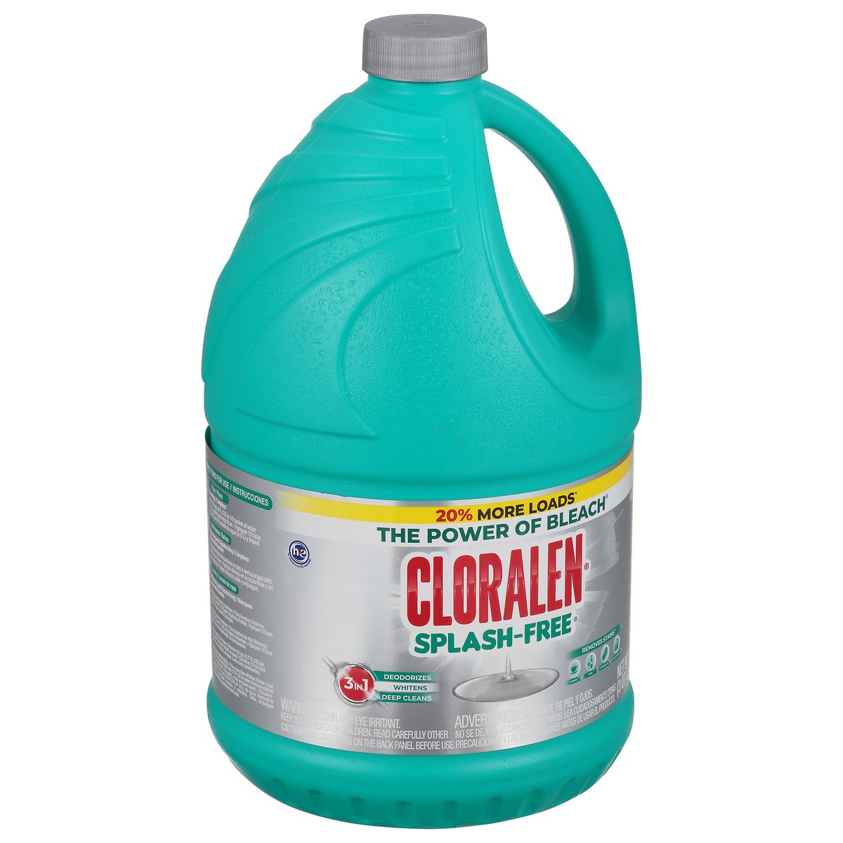 slide 6 of 9, Cloralen Splash Free Bleach, 96 oz