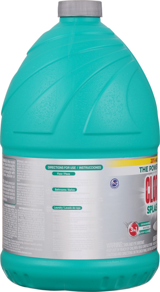slide 4 of 9, Cloralen Splash Free Bleach, 96 oz