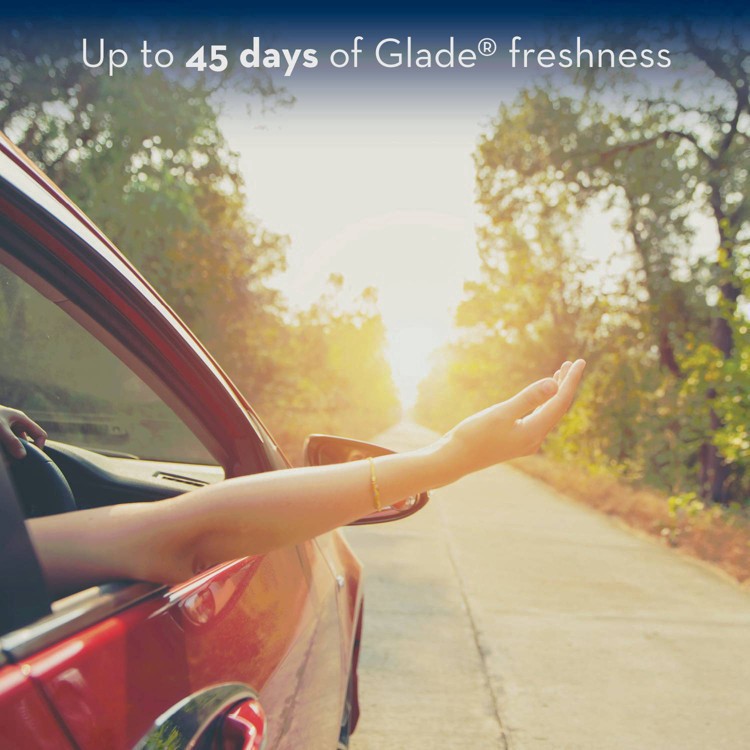 slide 8 of 28, Glade Car Vent Oil Lavender Vanilla Air Freshener, 1 ct