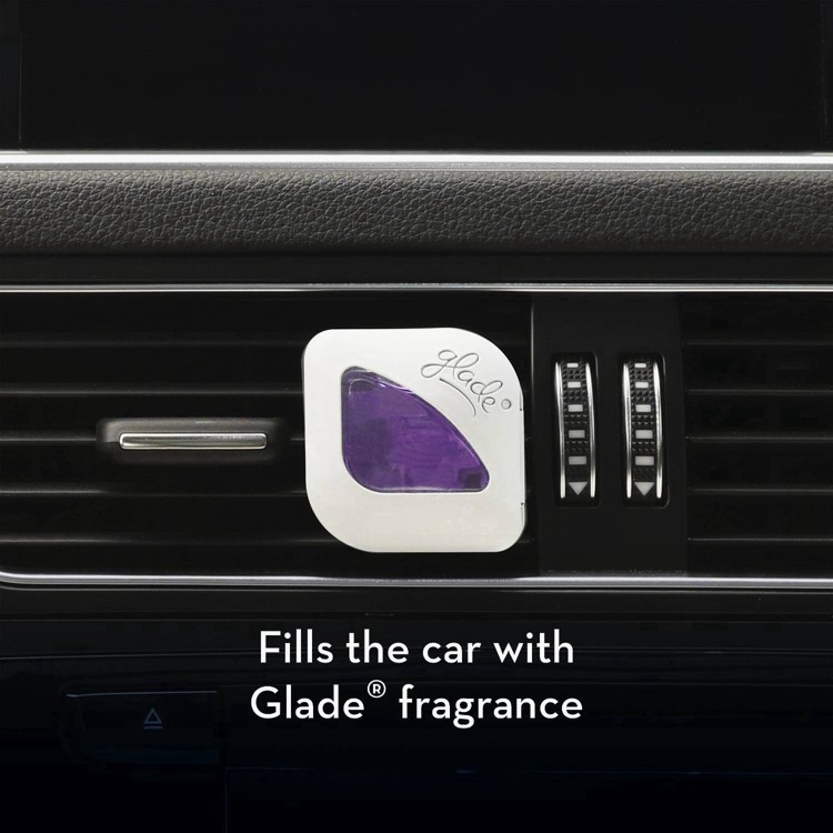 slide 6 of 28, Glade Car Vent Oil Lavender Vanilla Air Freshener, 1 ct