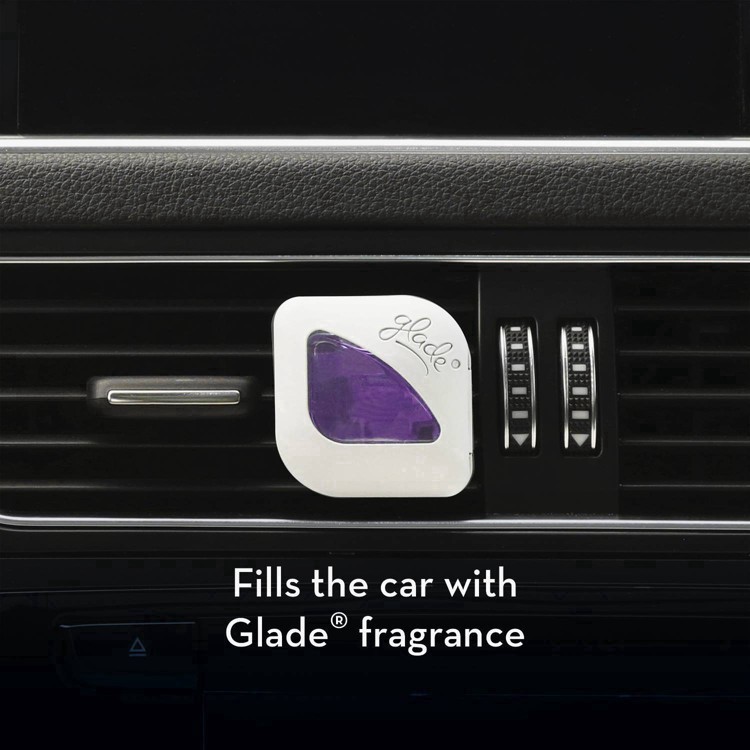 slide 16 of 28, Glade Car Vent Oil Lavender Vanilla Air Freshener, 1 ct