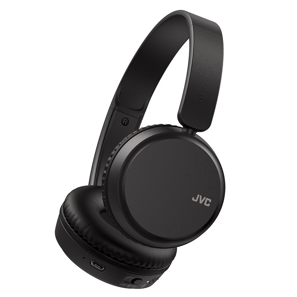 slide 1 of 1, JVC HAS36WB Flat Foldable On-Ear Wireless Headphones - Black, 1 ct