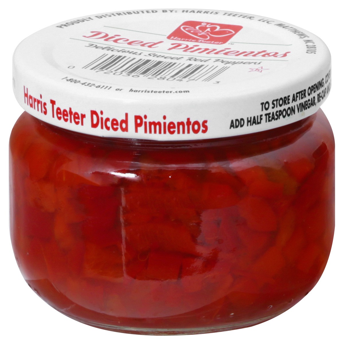 slide 4 of 10, Harris Teeter Pimientos - Diced, 4 oz