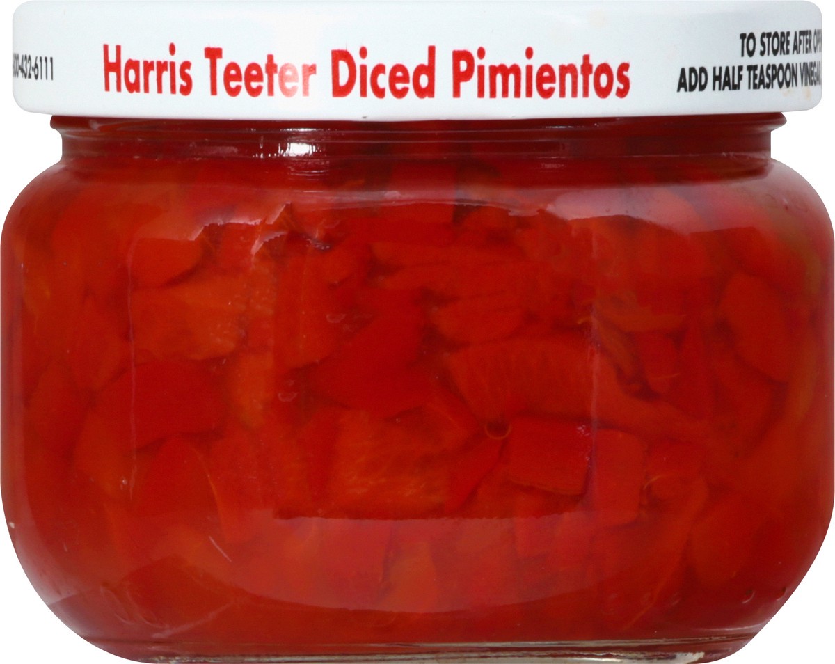 slide 9 of 10, Harris Teeter Pimientos - Diced, 4 oz