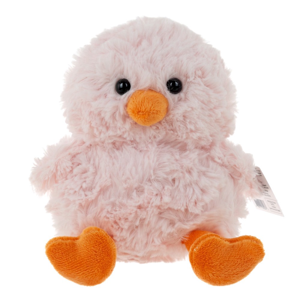 slide 2 of 3, Holiday Home® Easter Chick Plush Toy - Pink, 7 in