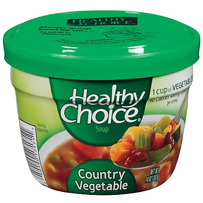 slide 1 of 1, Healthy Choice Country Vegetable Soup, 14 oz