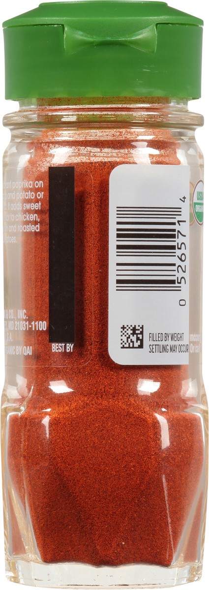 slide 5 of 7, McCormick Gourmet Organic Paprika, 1.62 oz, 1.62 oz