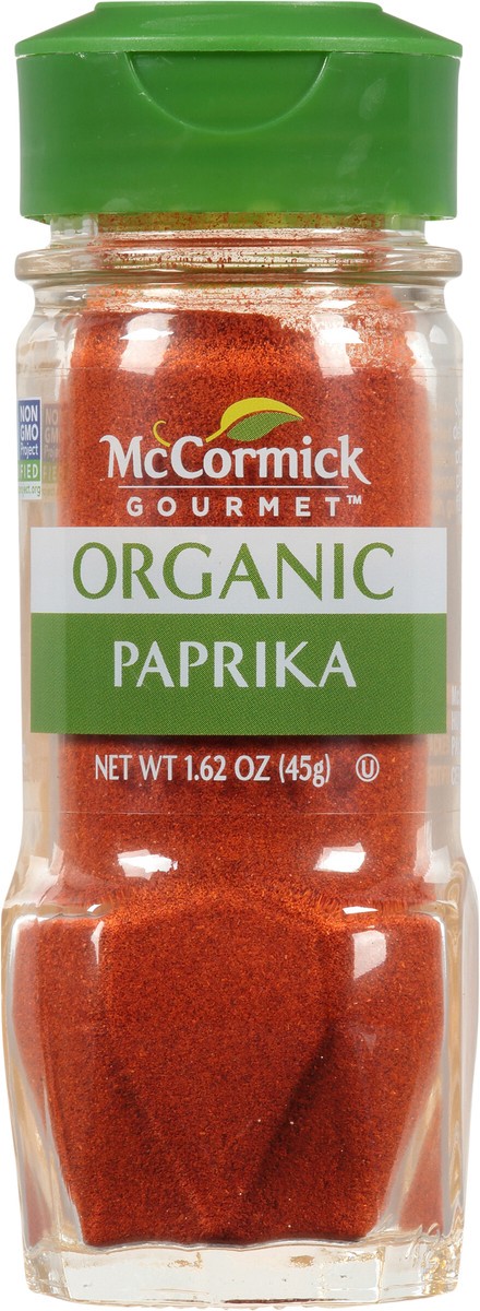 slide 4 of 7, McCormick Gourmet Organic Paprika, 1.62 oz, 1.62 oz