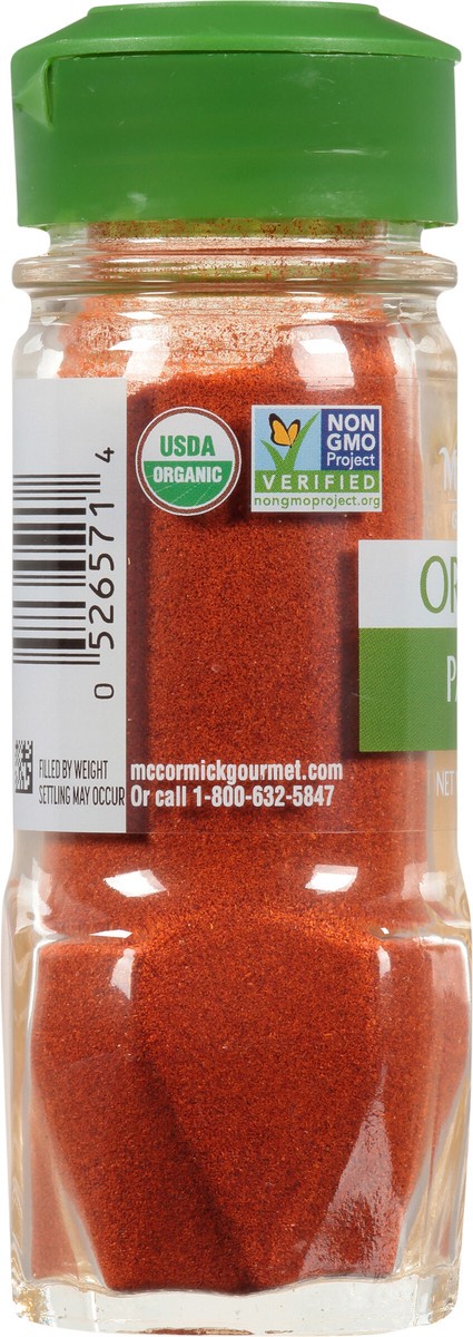 slide 3 of 7, McCormick Gourmet Organic Paprika, 1.62 oz, 1.62 oz