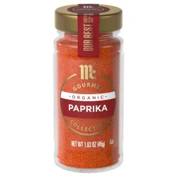 McCormick Gourmet Organic Paprika, 1.62 oz