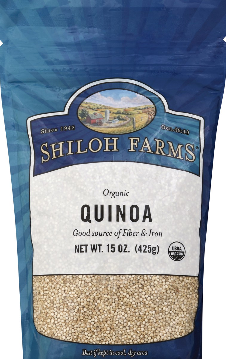 slide 3 of 3, Shiloh Organic Quinoa Grain, 15 oz