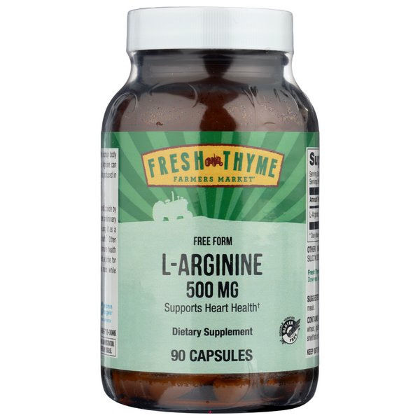 slide 1 of 1, Fresh Thyme Larginine, 90 ct