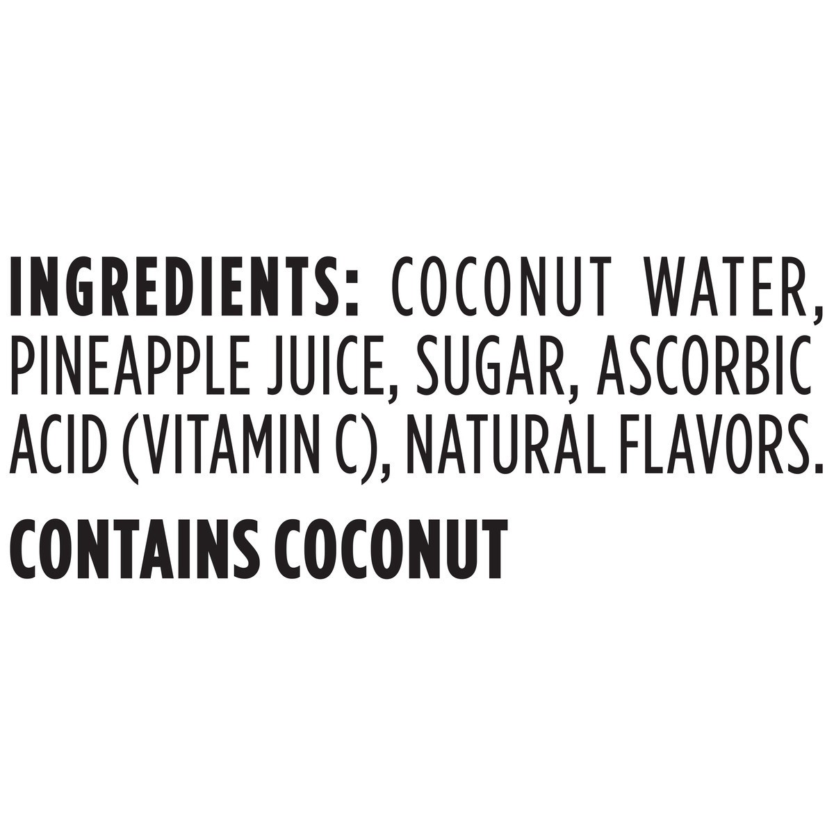 slide 4 of 9, O.N.E. Coconut Water With Pineapple 16.9 Fl Oz, 16.9 fl oz