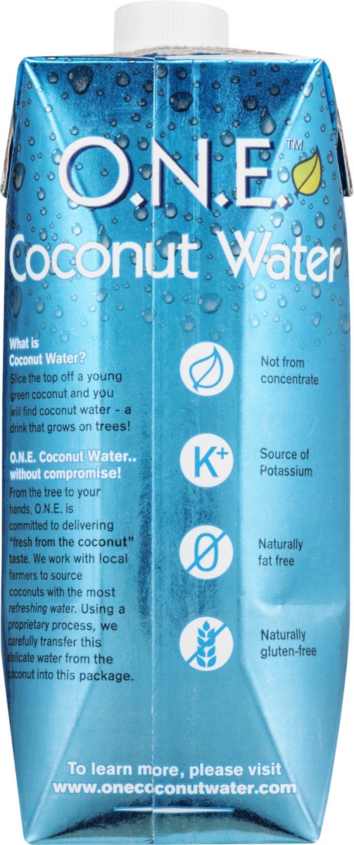 slide 9 of 9, O.N.E. Coconut Water With Pineapple 16.9 Fl Oz, 16.9 fl oz