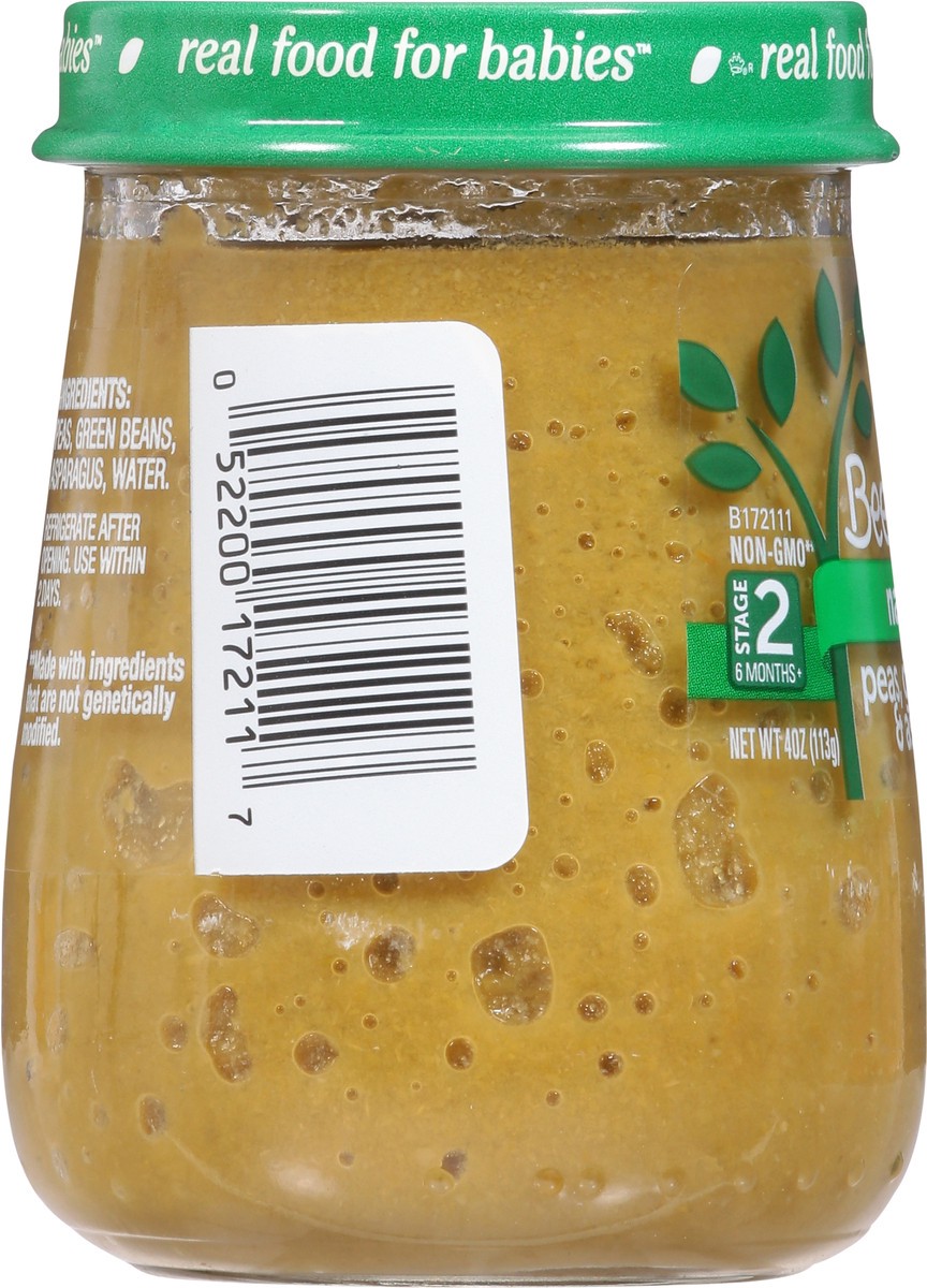 slide 4 of 14, Beech-Nut Naturals Stage 2 (6 Months+) Peas, Green Beans & Asparagus 4 oz, 4 oz