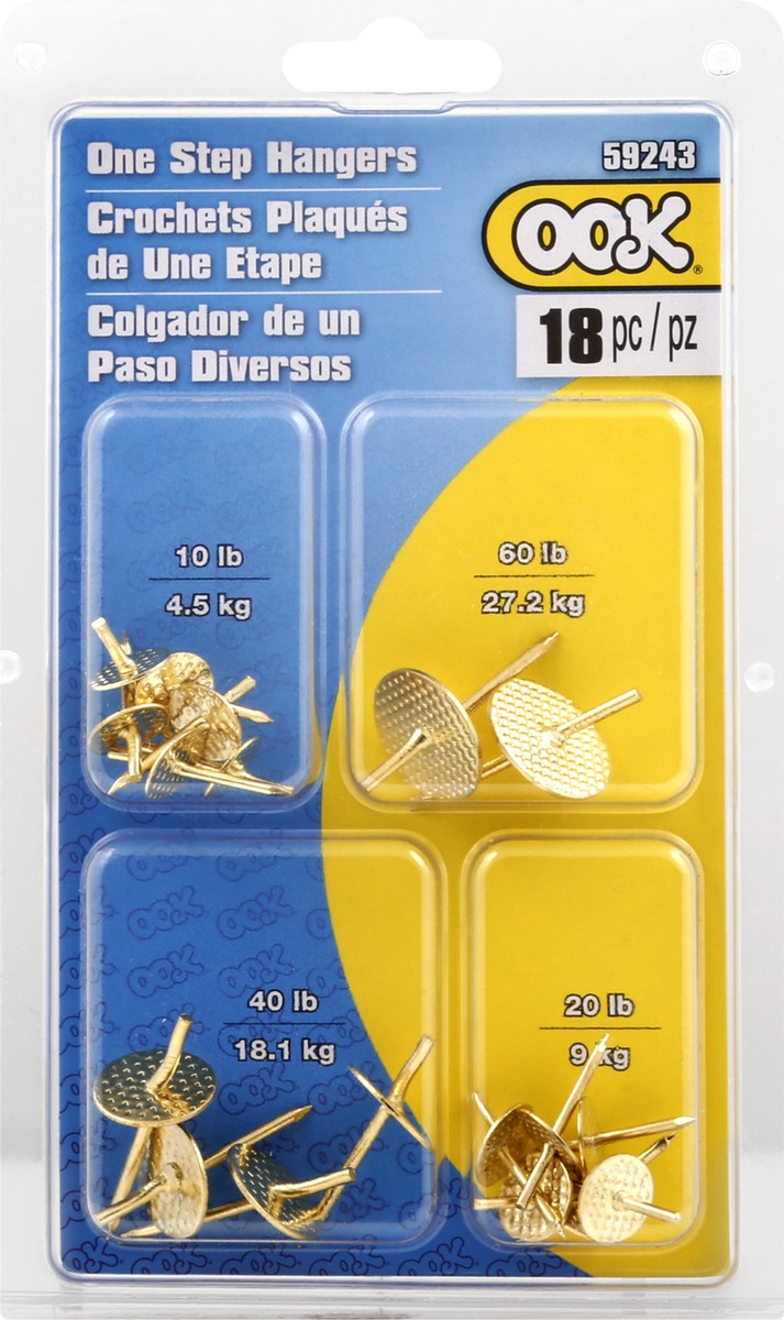 slide 6 of 6, OOK One Step Hangers, 1 ct