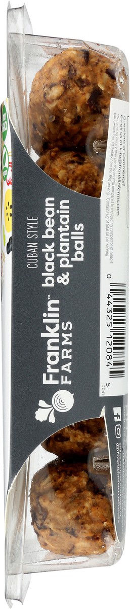 slide 4 of 10, Franklin Farms Cuban-Style Black Bean & Plantain Balls, 9 oz, 9 oz