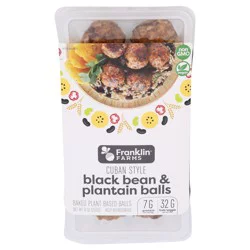 Franklin Farms Cuban-Style Black Bean & Plantain Balls- 9 oz
