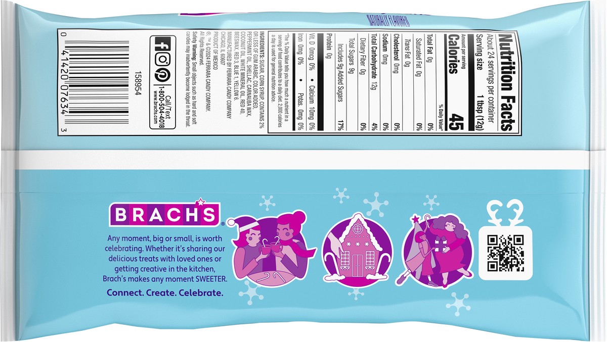 slide 4 of 13, Brach's Crushed Peppermint Candy Cane, 10 oz