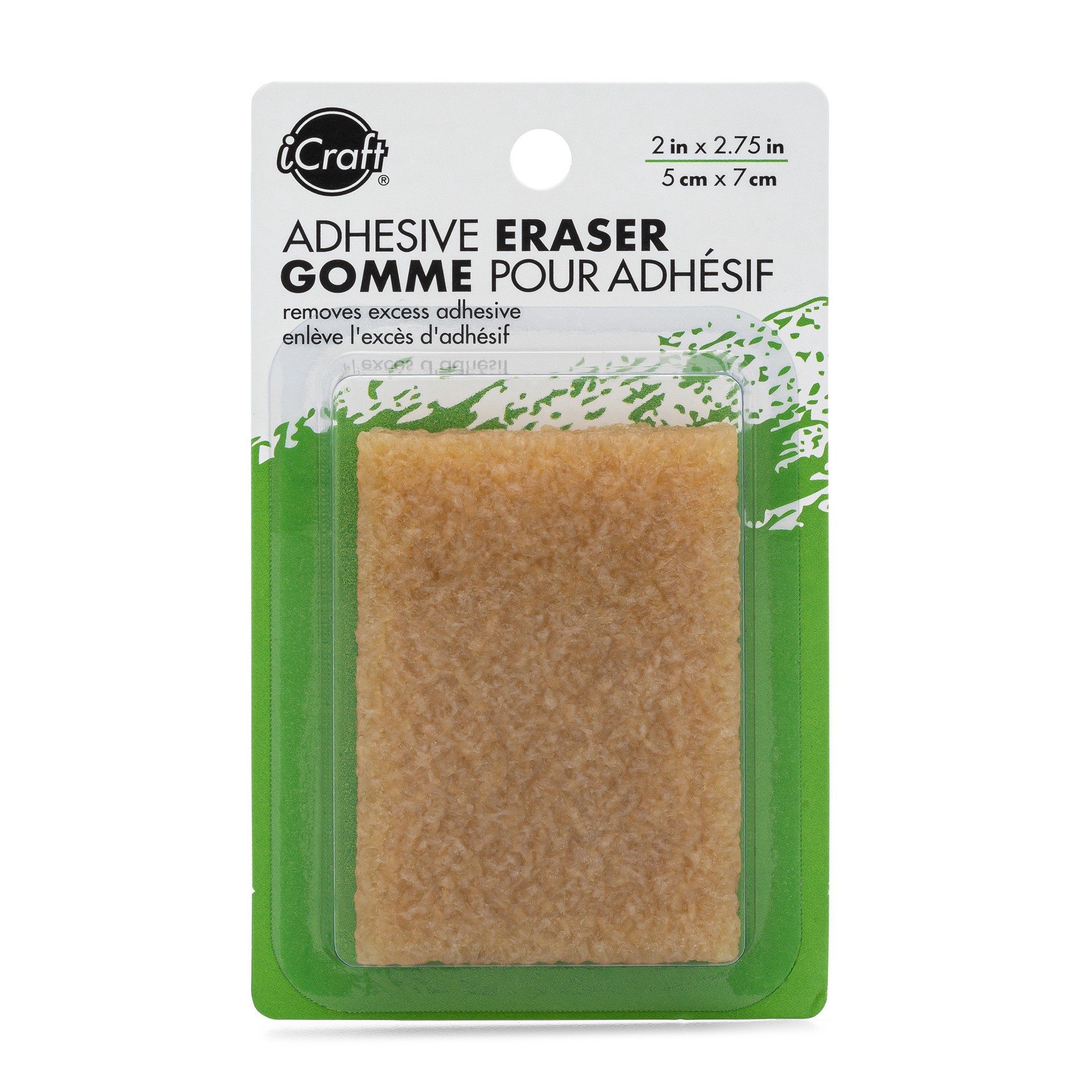 slide 5 of 5, Icraft Adhesive Eraser, 2 in x 2.75 in