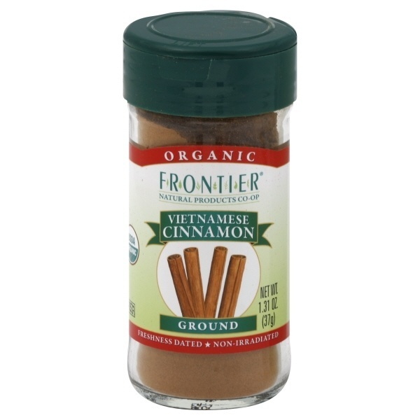 slide 1 of 1, Frontier Organic Vietnamese Cinnamon, 1.31 oz