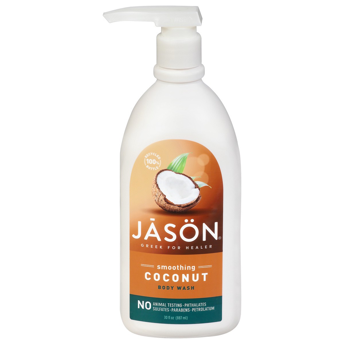 slide 1 of 13, Jason Smoothing Coconut Body Wash 30 fl oz, 30 oz
