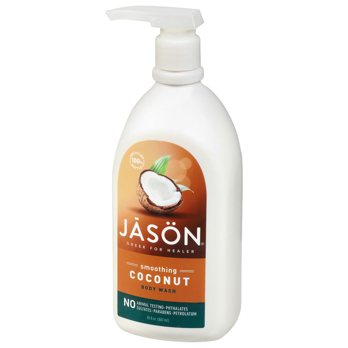 slide 8 of 13, Jason Smoothing Coconut Body Wash 30 fl oz, 30 oz