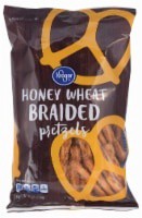 slide 1 of 11, Kroger Honey Wheat Braided Pretzels, 8 oz